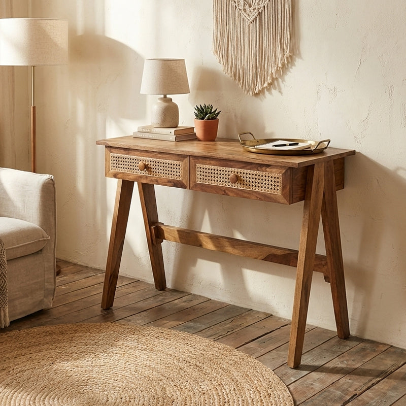 Valora Solid Sheesham Wood Study Table