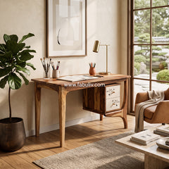 Adavaya Study Table With Hand Painting
