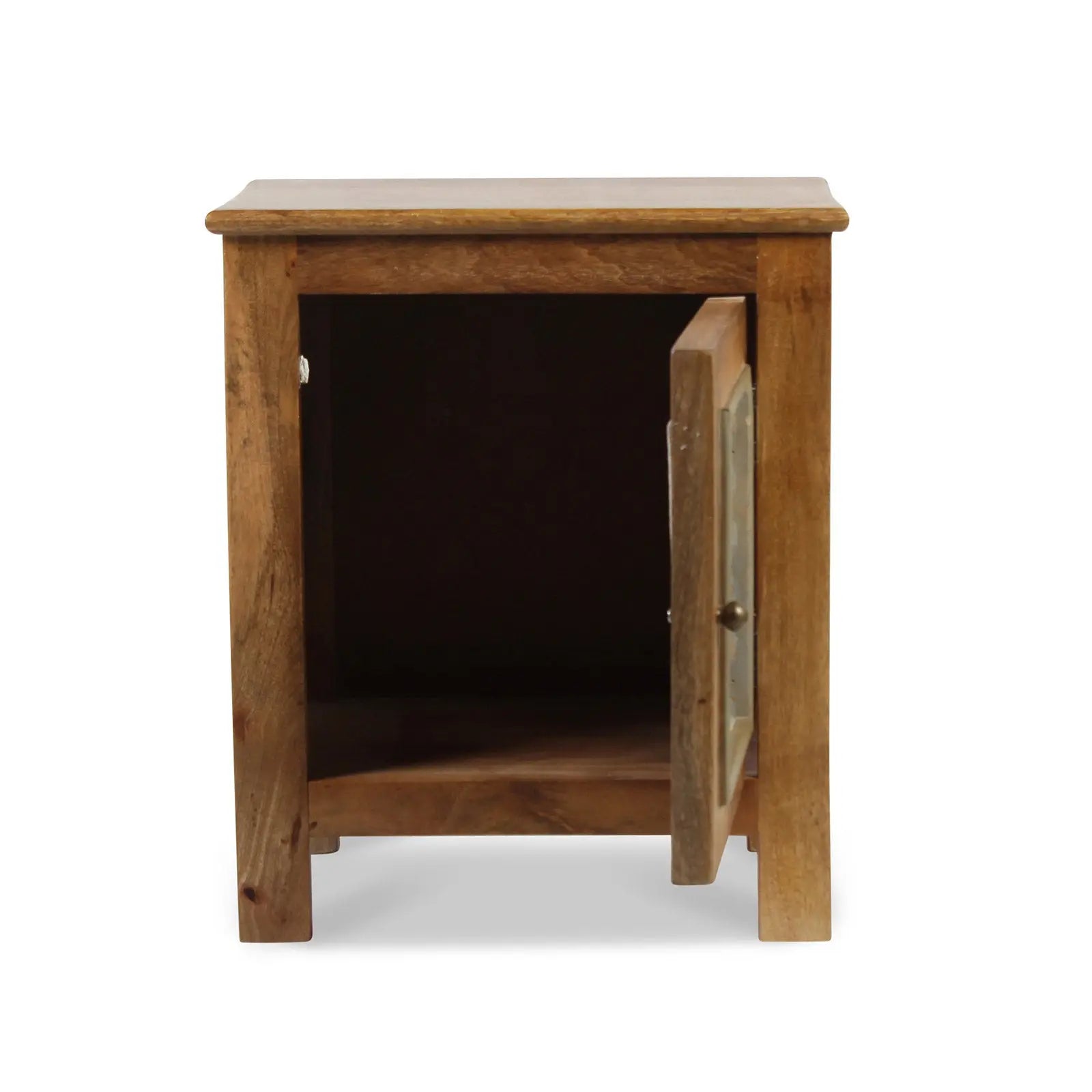 Kolam Solid Wood Bedside Table