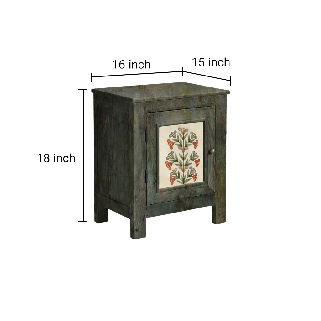 Cynthia Solid Wood Bedside Table