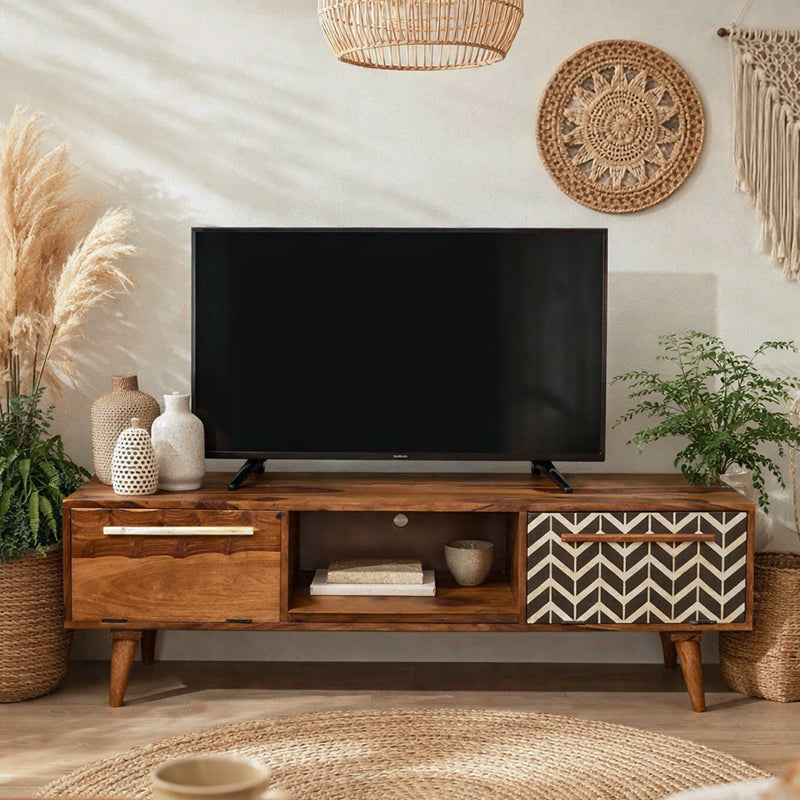 Taarkashi Solid Wood TV Unit