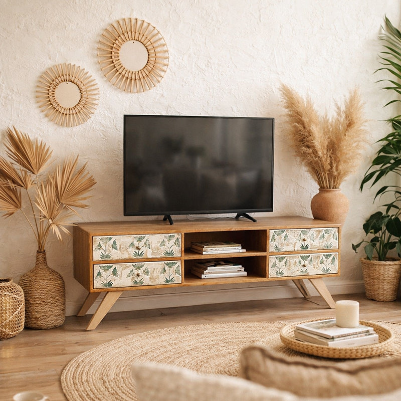 Camille Hand Painted TV Unit