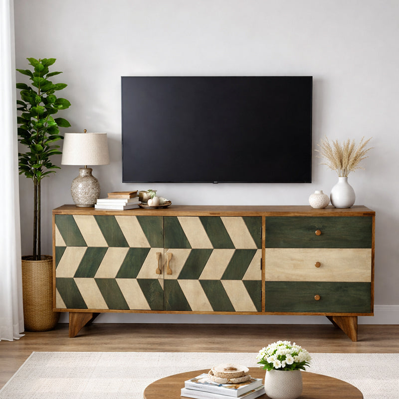 Winifred Solid Wood Cabinet