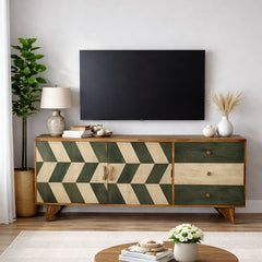 Winifred Solid Wood Cabinet