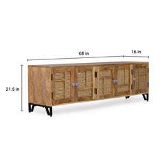 Theodore Solid Mango Wood TV Cabinet in 2 Colours