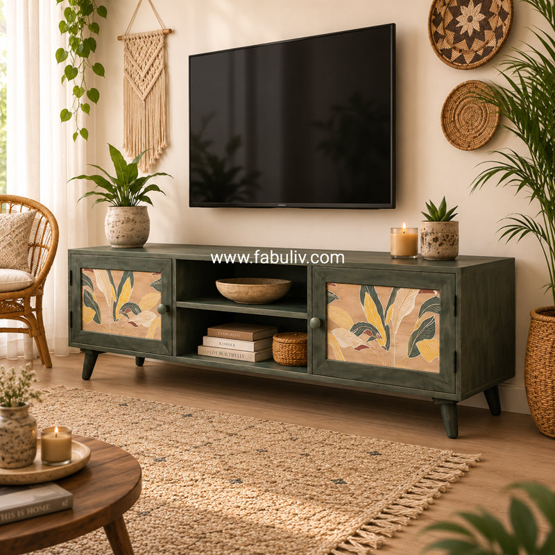 Serene Wooden TV Cabinet