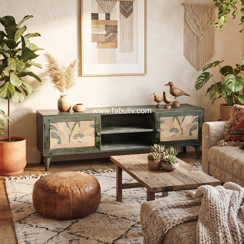 Serene Wooden TV Cabinet