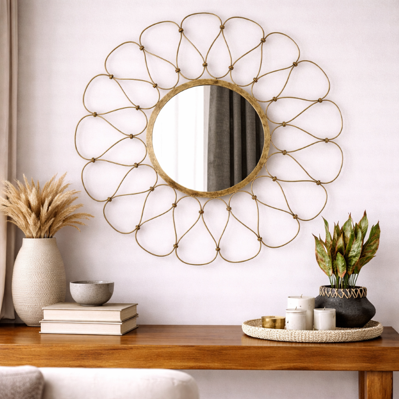 Serein Iron Decorative Mirror