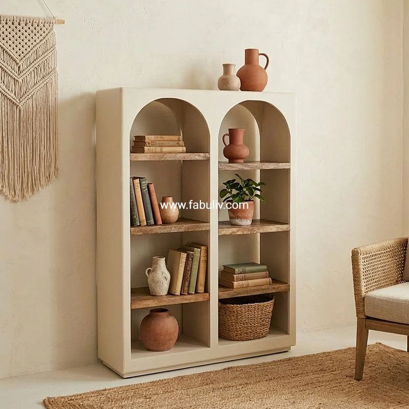 Advaya 8-Shelf Display Cabinet