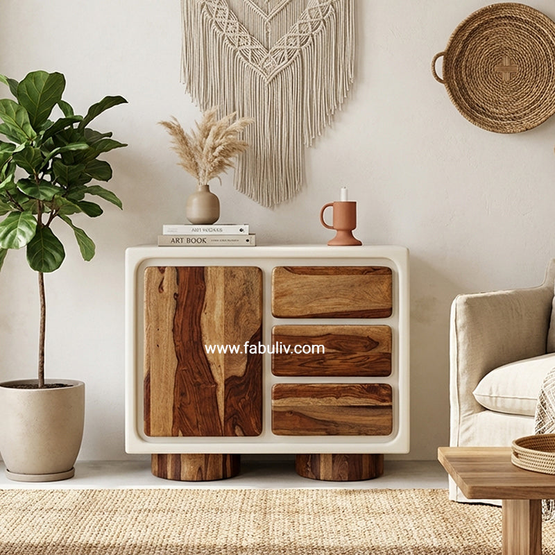 Advaya 3 Drawer and 1 Door Cabinet