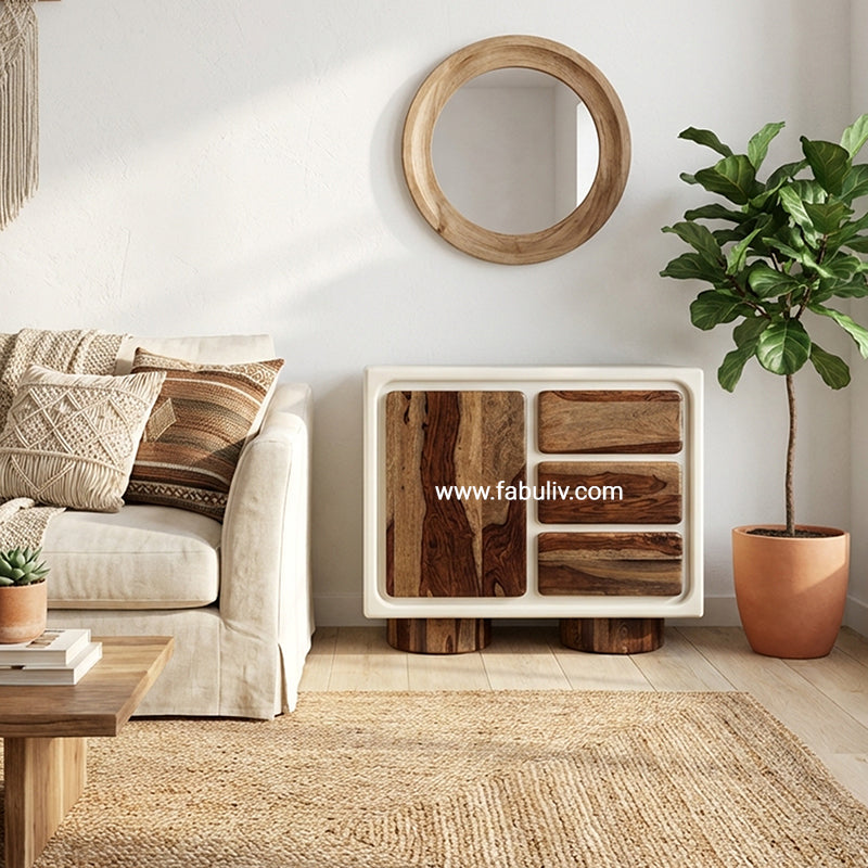 Advaya 3 Drawer and 1 Door Cabinet