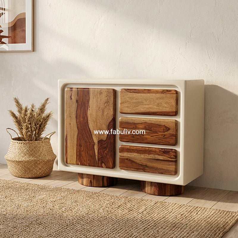 Advaya 3 Drawer and 1 Door Cabinet