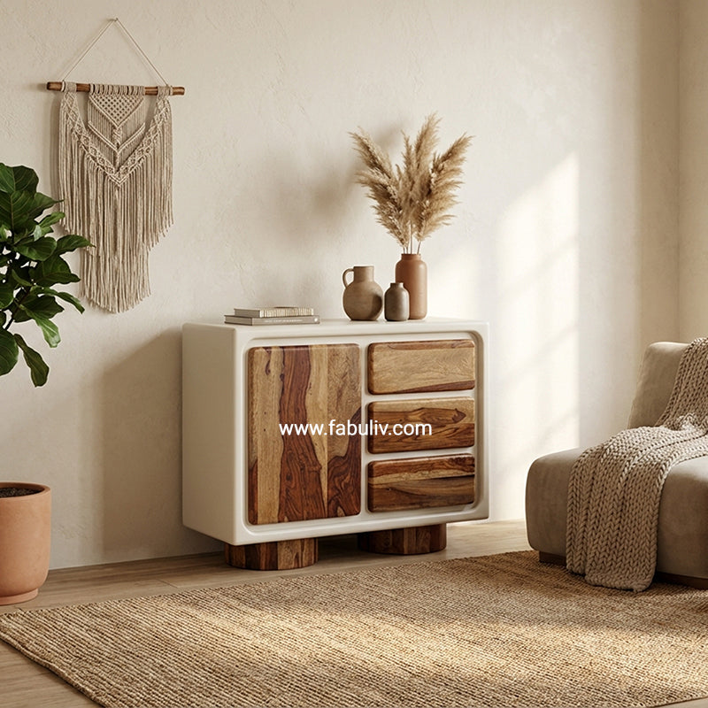 Advaya 3 Drawer and 1 Door Cabinet