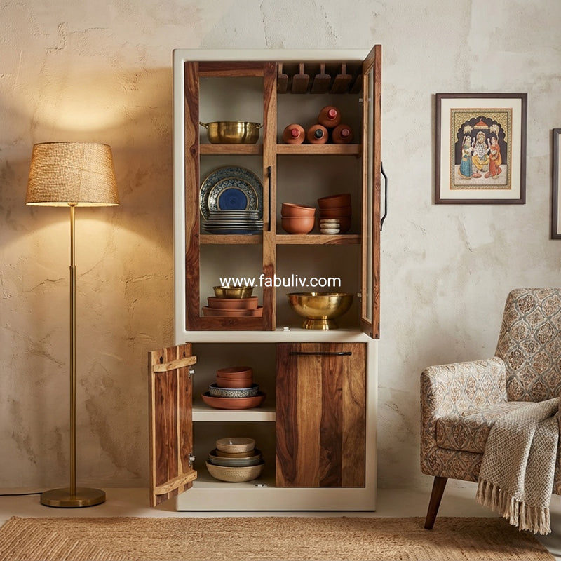 Advaya Tall Buffet Cabinet