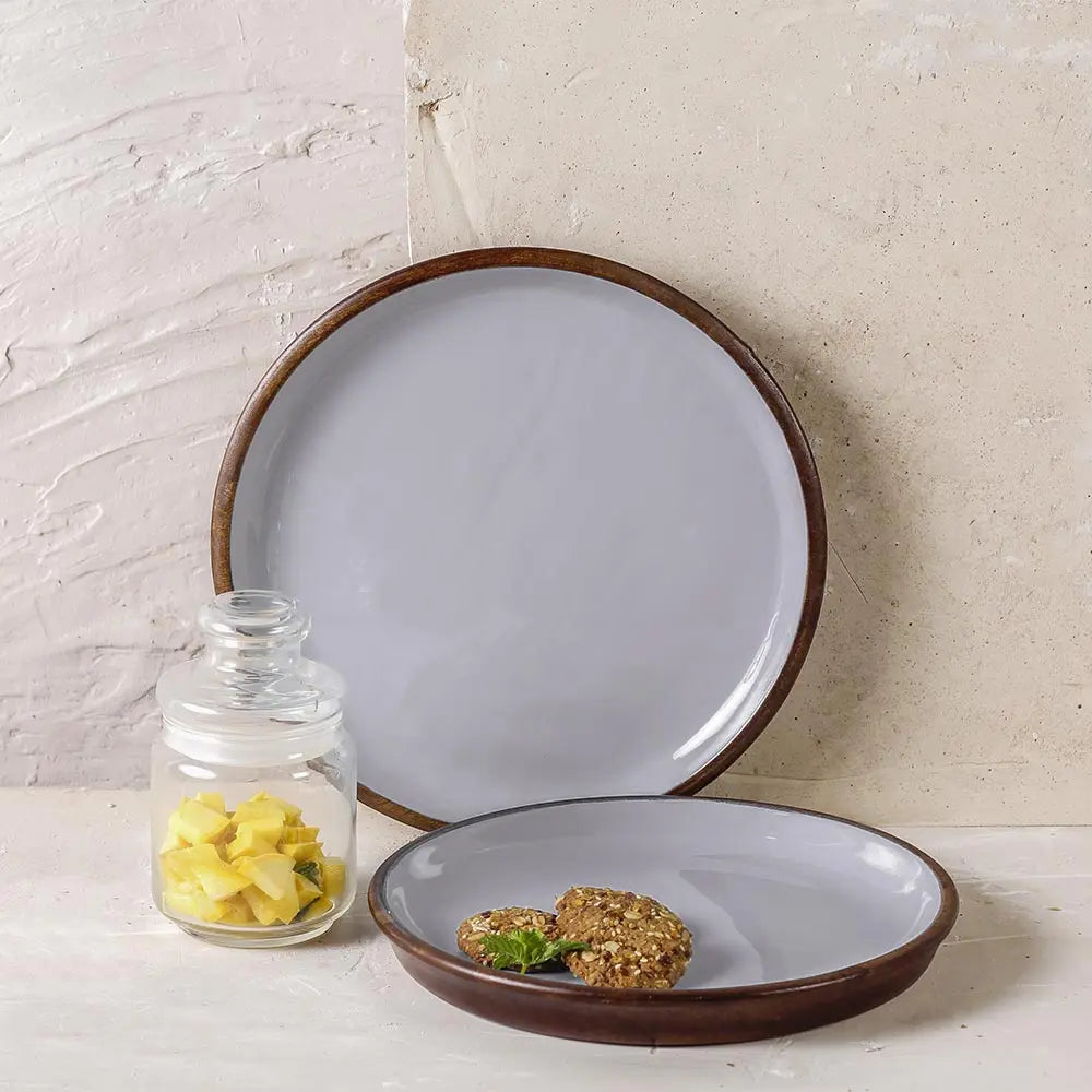 ELEPHANT GREY WOODEN SERVING PLATES online