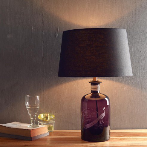 Buy Barry Purple Table Lamp Online in India