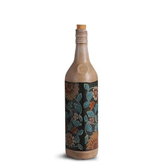 French Art Decorative Glass Bottles Set of 3