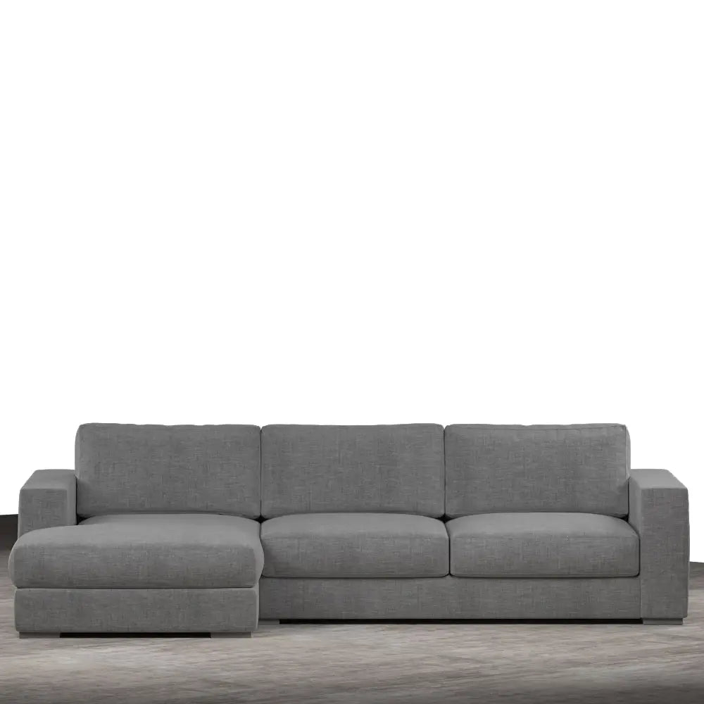 Claire Upholstered Sofa With Chaise Sectional