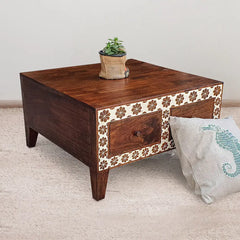 Avian Hand Carved Coffee Table