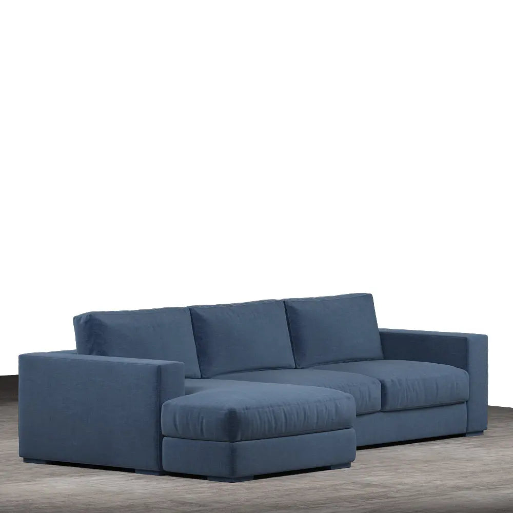 Claire Upholstered Sofa With Chaise Sectional