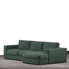 Claire Upholstered Sofa With Chaise Sectional sofas