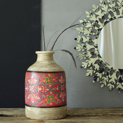 Vintage Terracotta Outdoor Vase