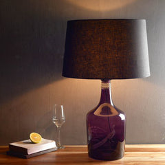 Buy Alvin Large Purple Table Lamp Online India