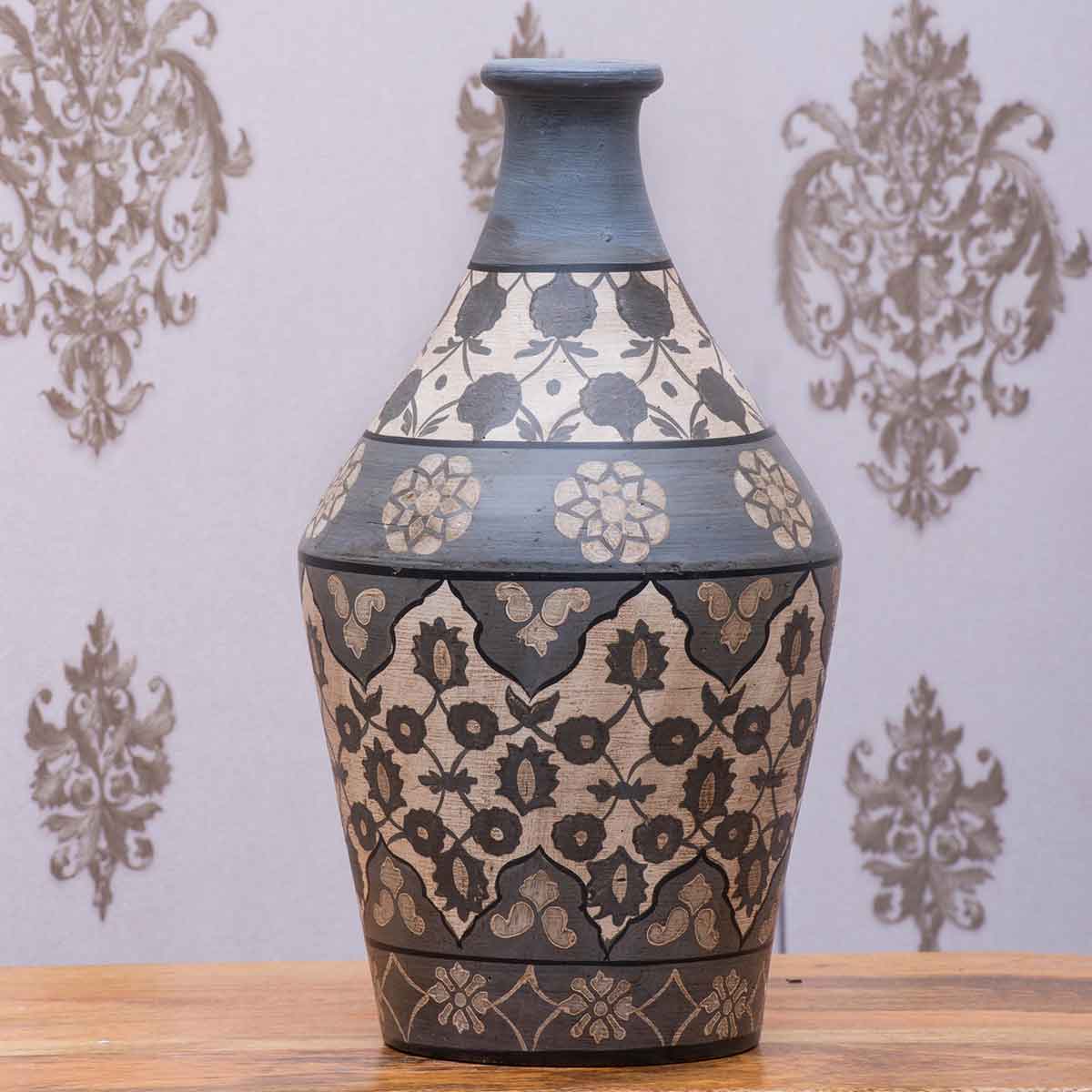 Vintage Balcon Terracotta Vase