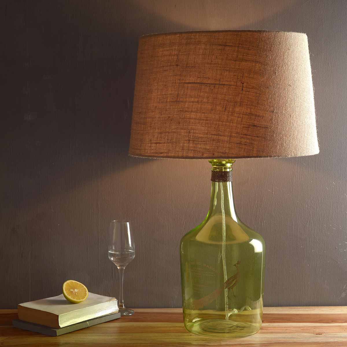 Buy Alvin Large Green Table Lamp Online