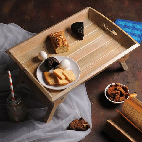 Wooden Brakefast Bed Table 1