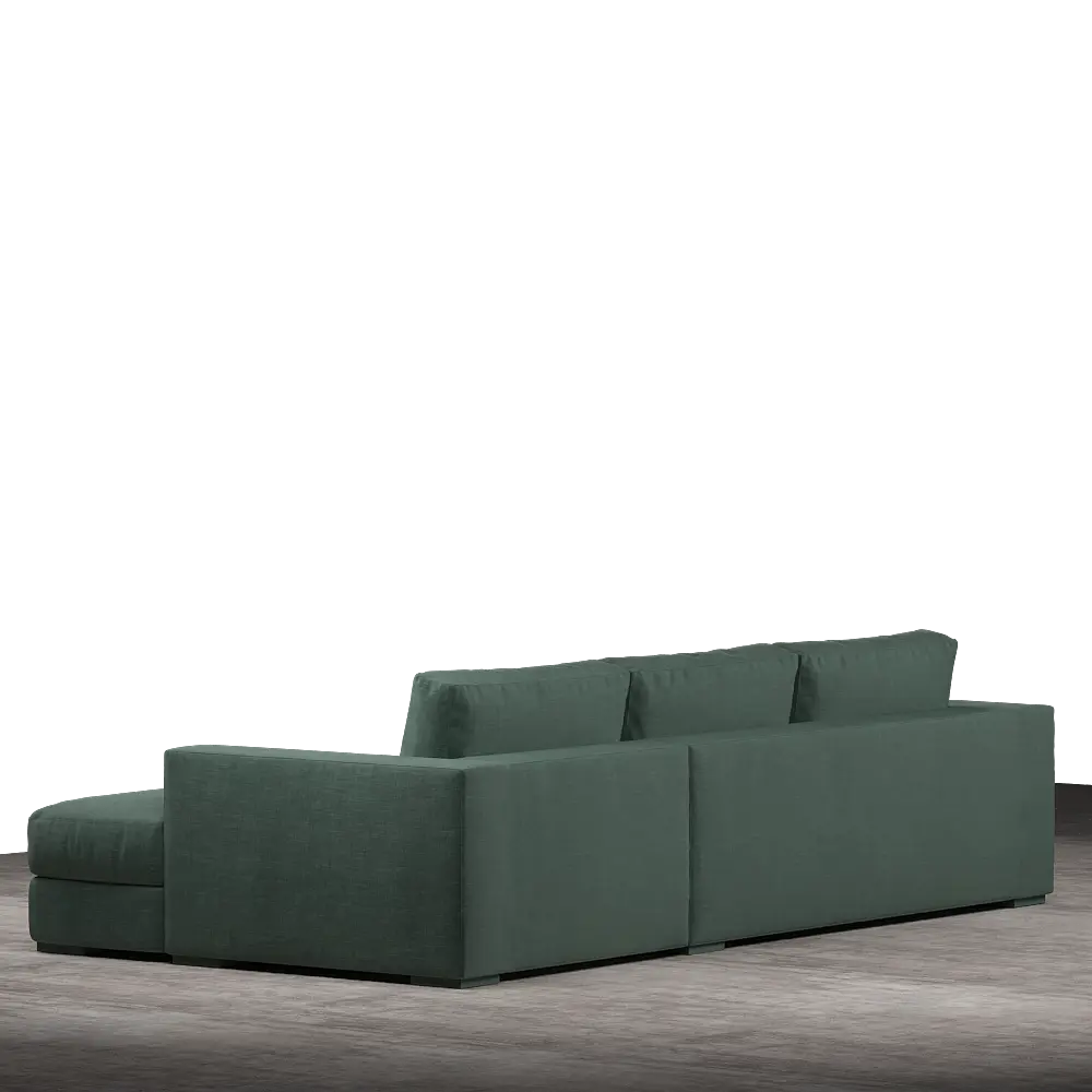 Claire Upholstered Sofa With Chaise Sectional