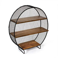 Metal Floor Shelf