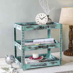 Aqua 3 Tier Office Organiser