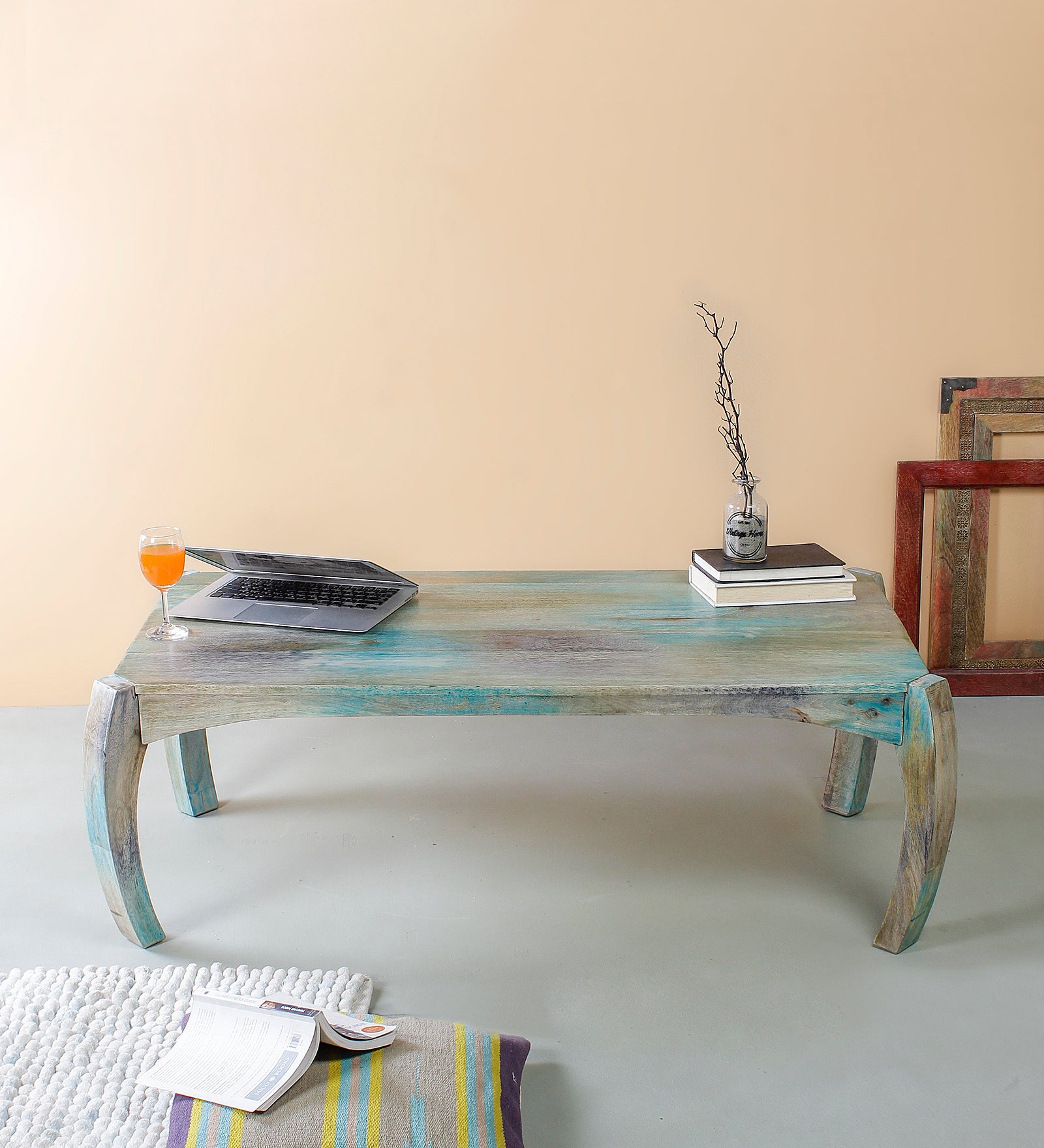 Buy Antiquity Blue Coffee Table online