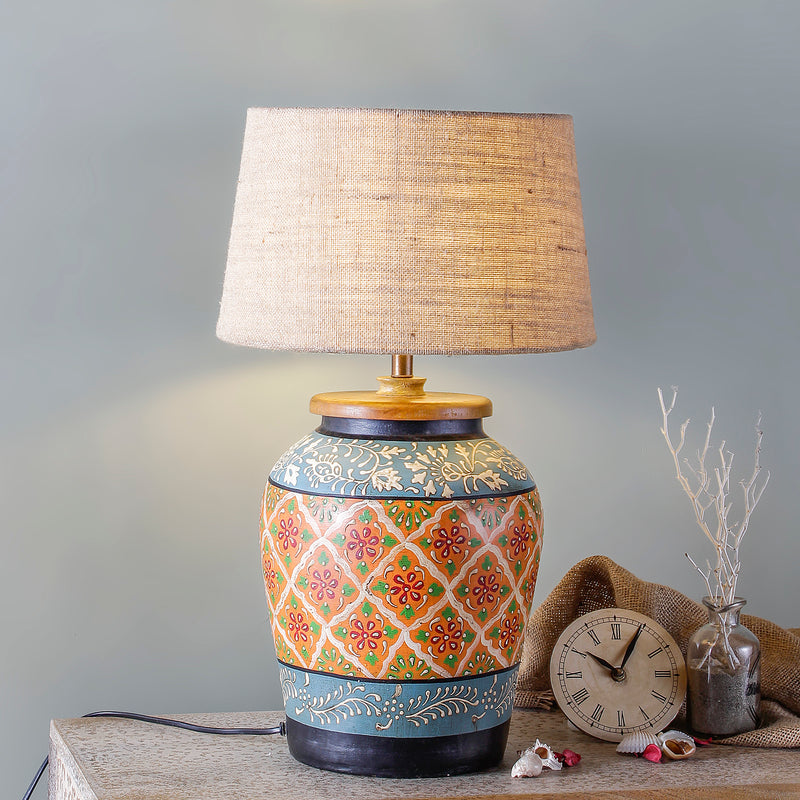 Buy Onova Hand painted Table Lamp By Fabuliv