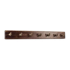 Vintage Dark Cloth Hooks