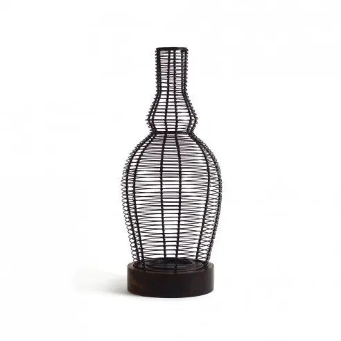 wooden candle stand