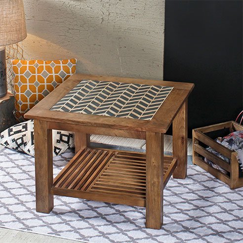 Sameul Square Coffee Table in 2 Sizes