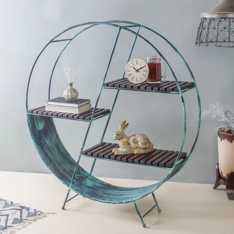 Buy Metal Aqua Floor Shelf online