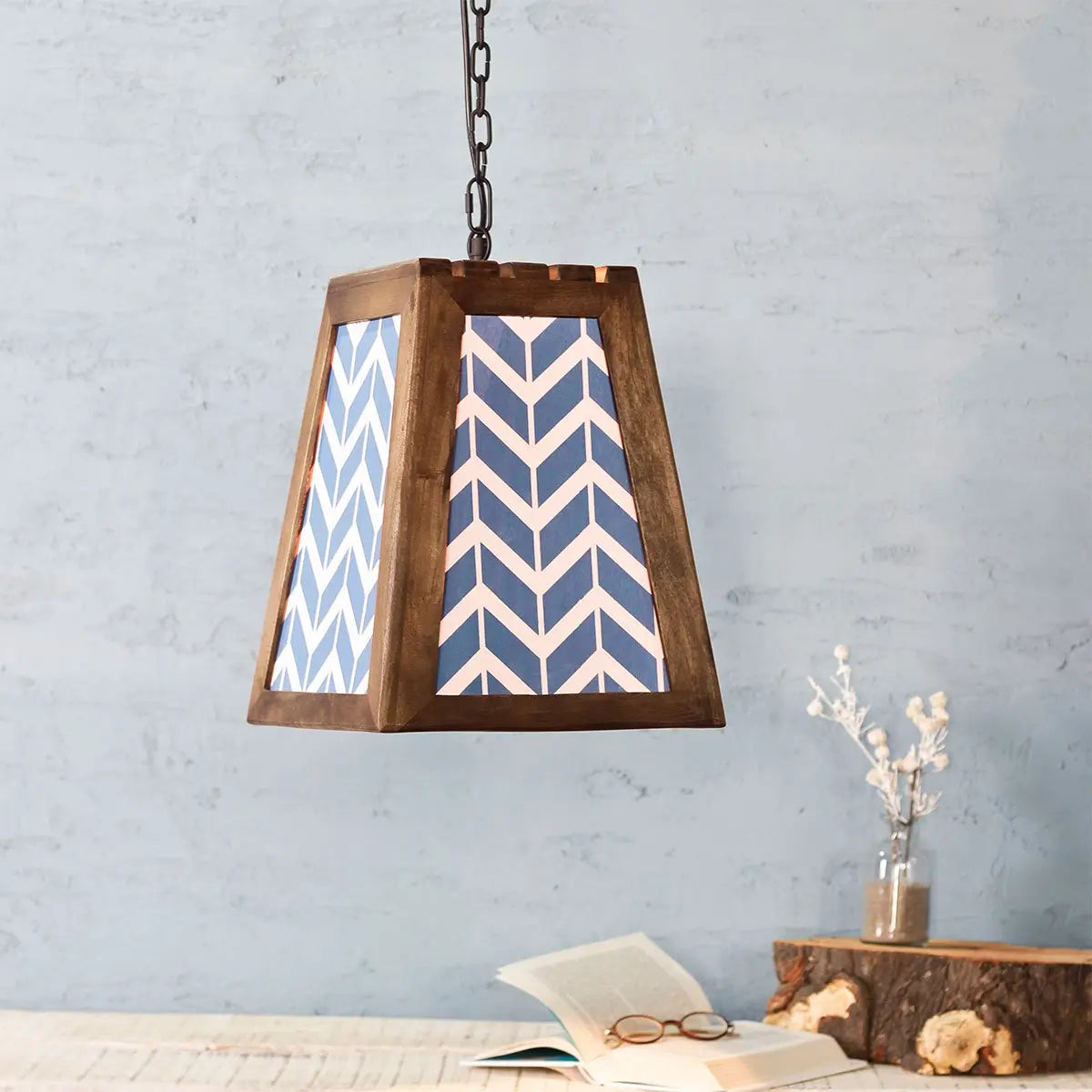 Marina Vintage Green Pendant Lamp 1