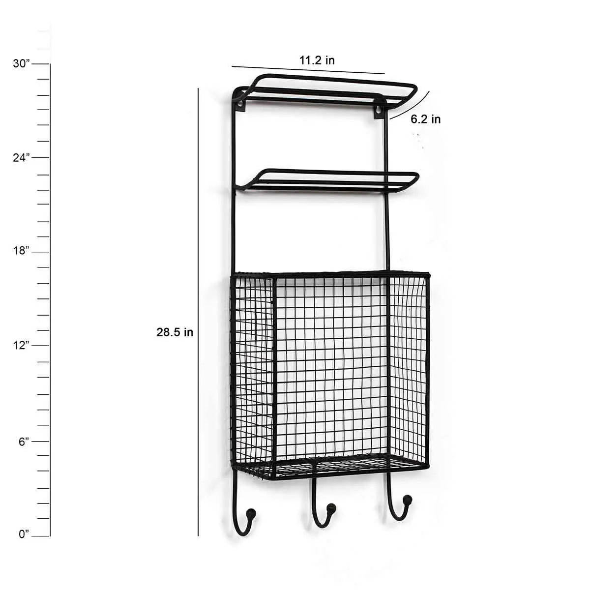 bathroom rack