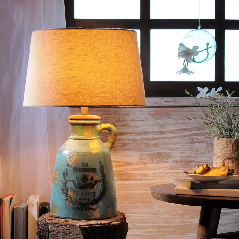 Buy Anso Turq. Table Lamp Online