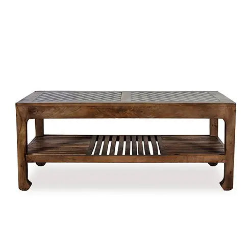 wood coffee table