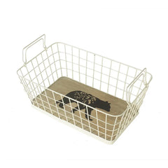 Set of 2 Simba White Baskets c