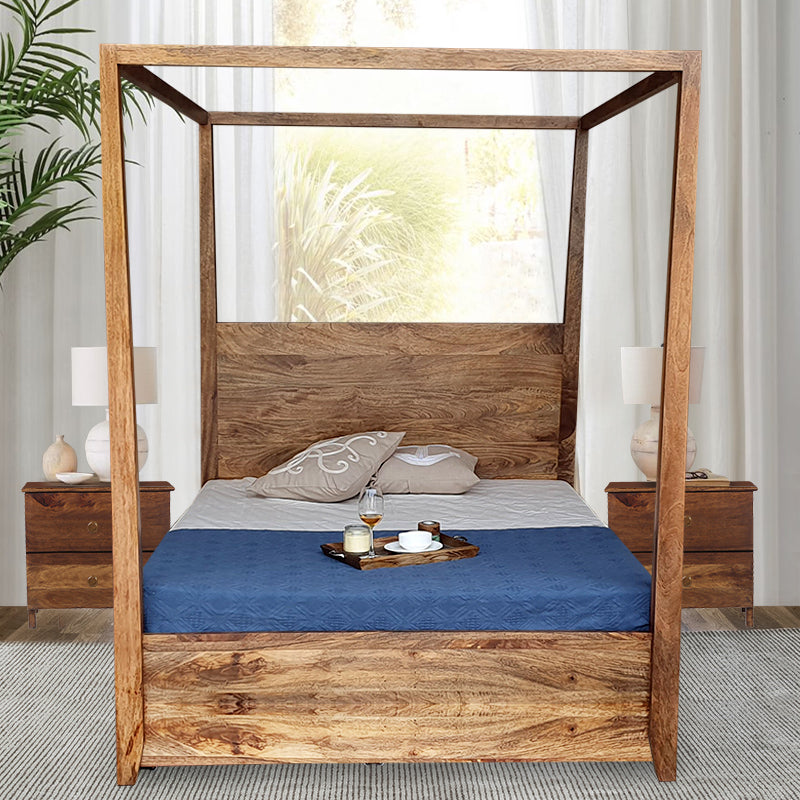 Tanera Solid Wood Bed