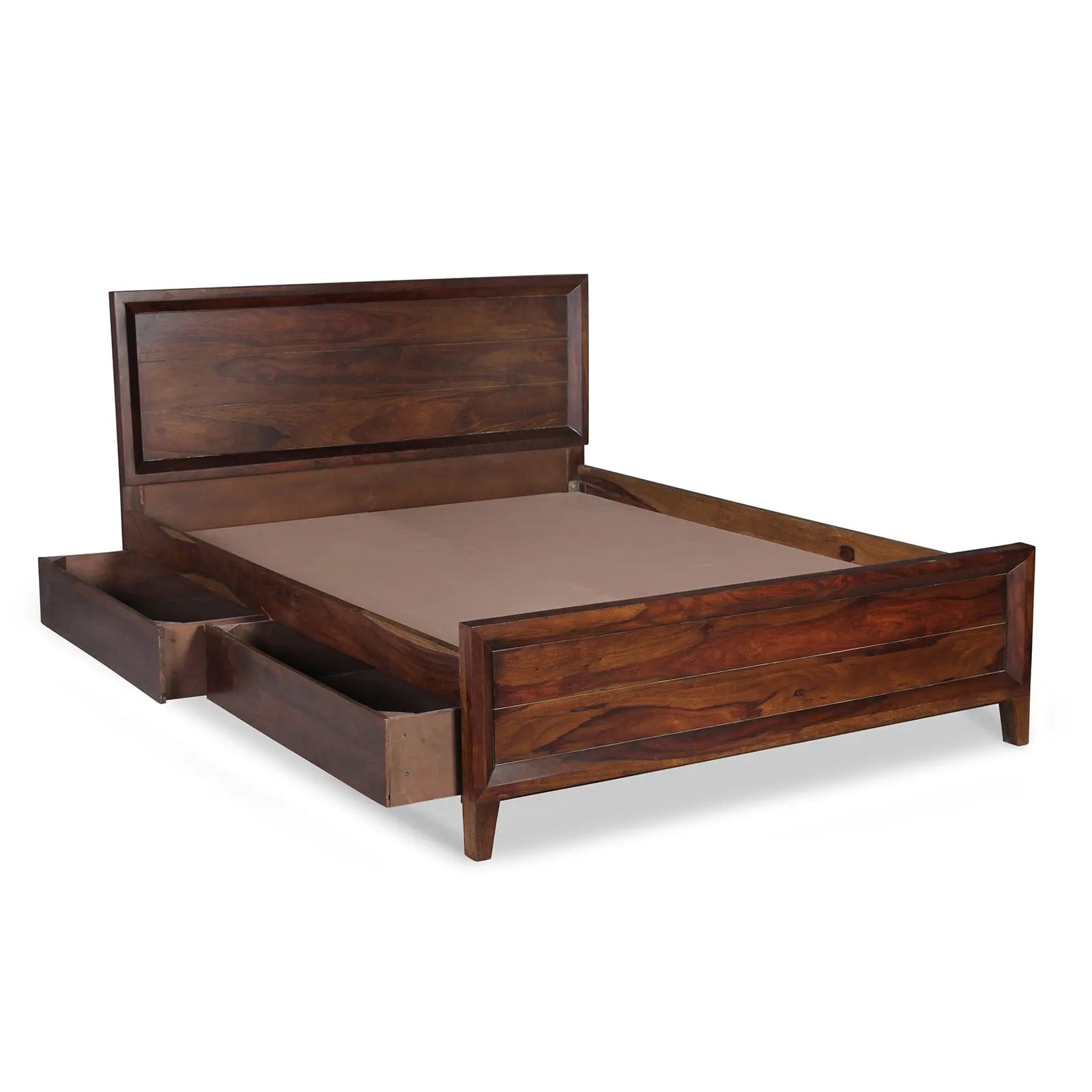Solid Wood Bed