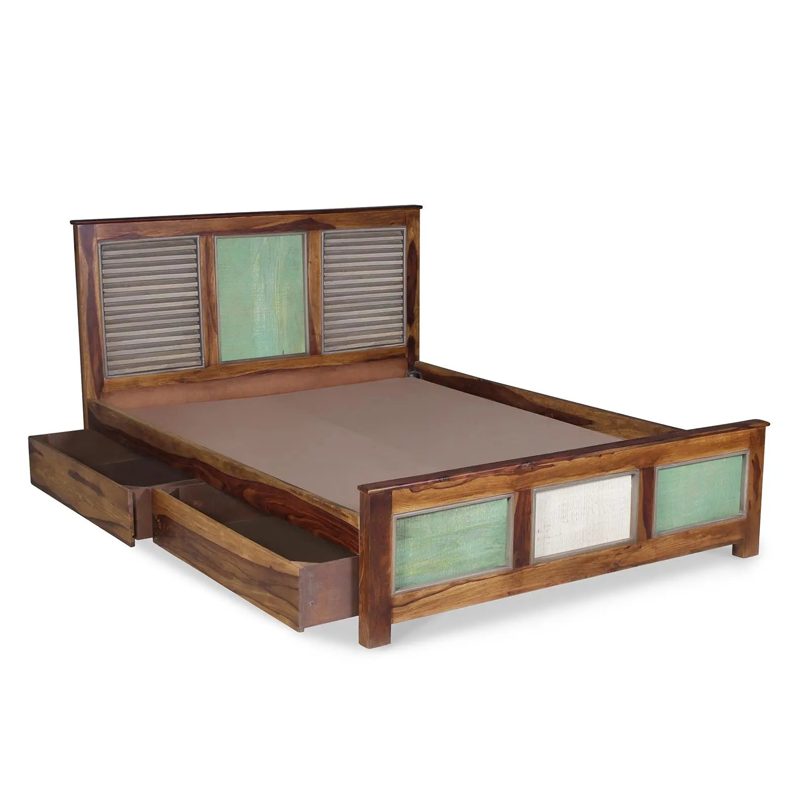 Solid Wood Bed