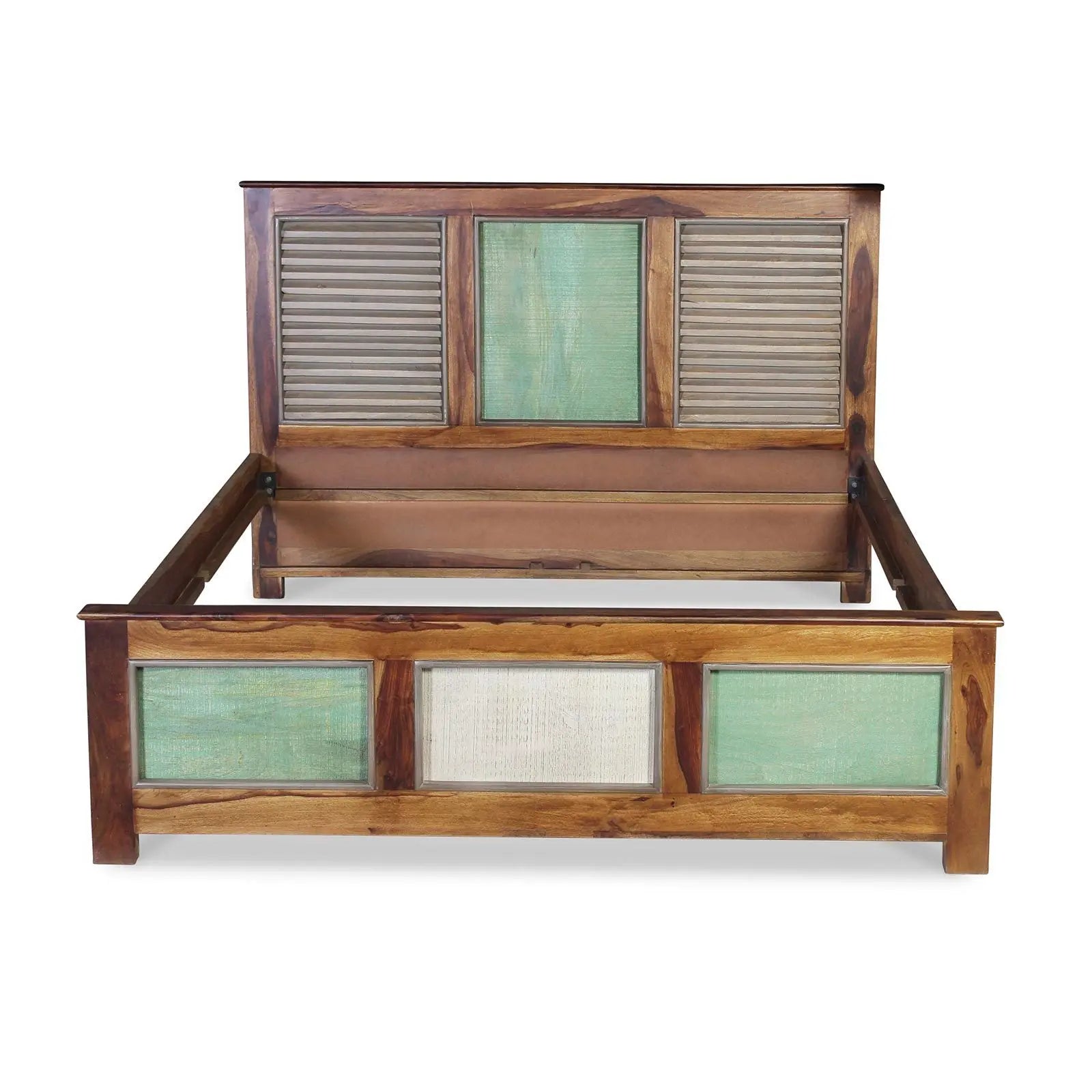 Solid Sheesham Wood Bed