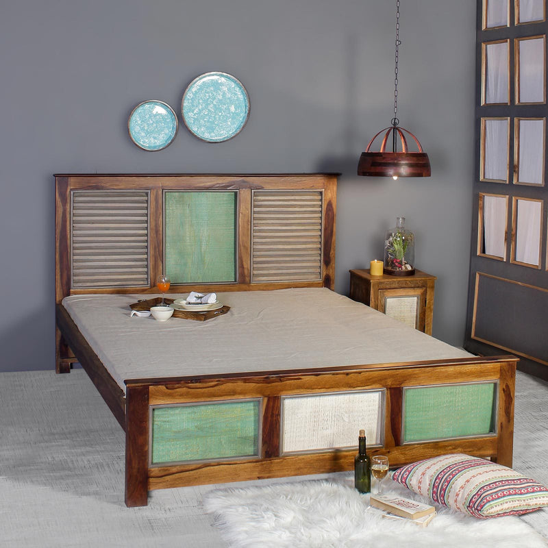 Horace Solid Wood Bed