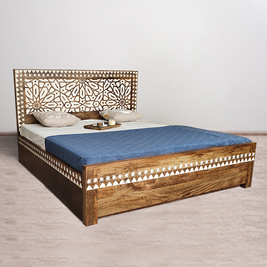 Clarence Solid Wood Bed